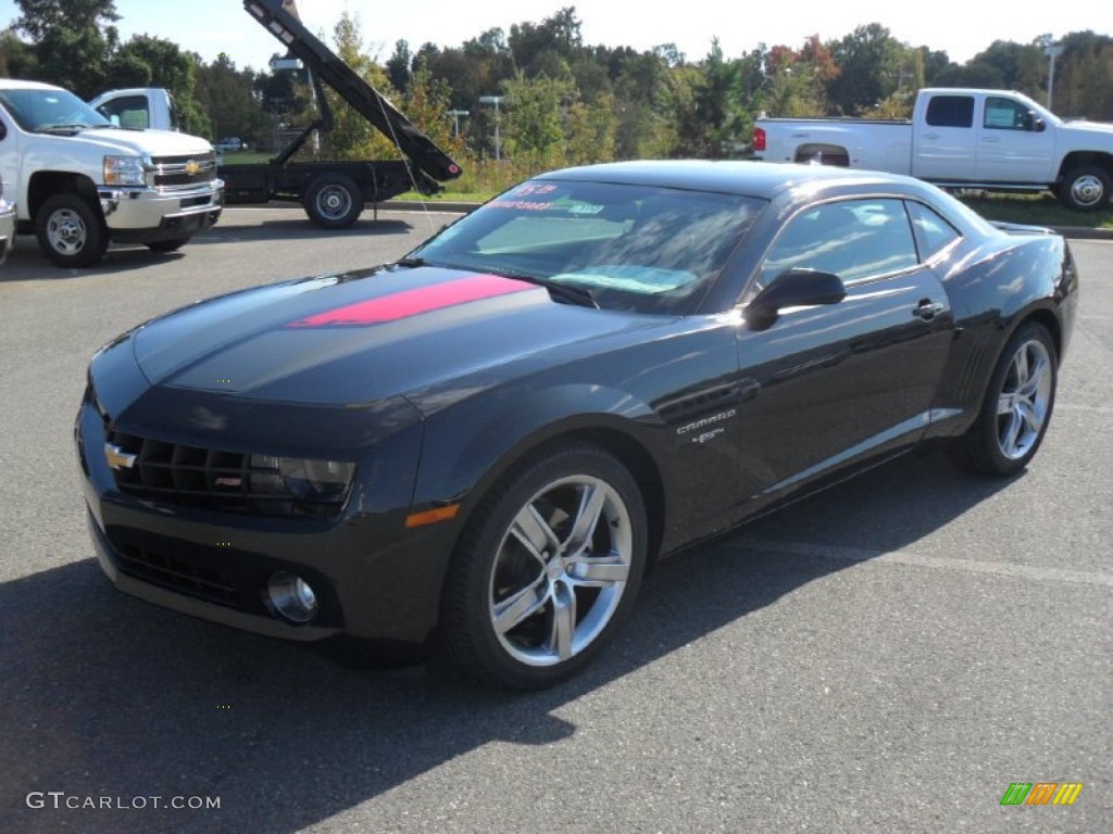 Carbon Flash Metallic 2012 Chevrolet Camaro LT 45th Anniversary Edition Coupe Exterior Photo #55576320