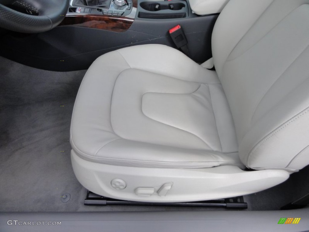 2009 A5 3.2 quattro Coupe - Deep Sea Blue Pearl / Pale Grey photo #16