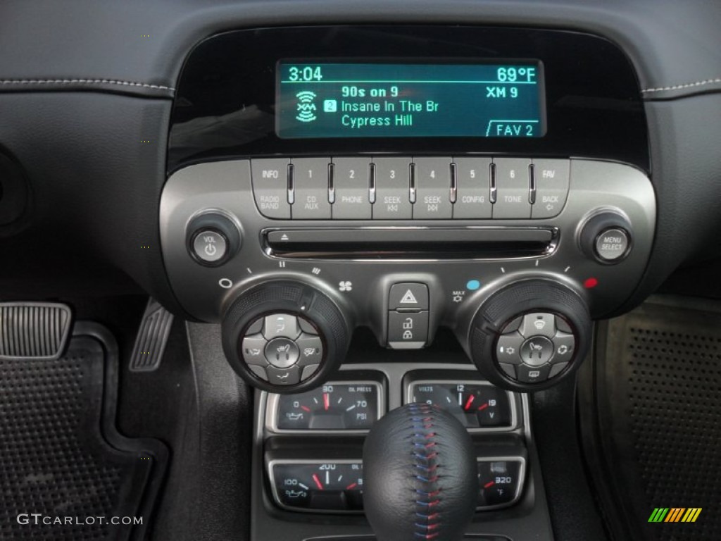 2012 Chevrolet Camaro LT 45th Anniversary Edition Coupe Controls Photo #55576435