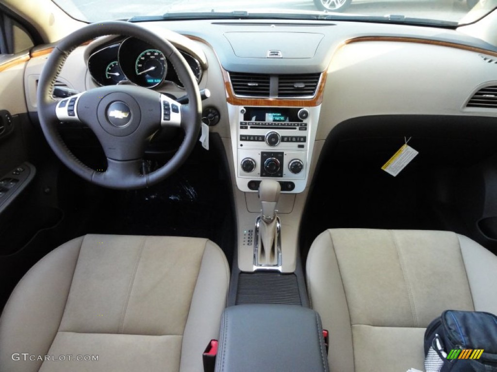2012 Chevrolet Malibu LT Cocoa/Cashmere Dashboard Photo #55577616