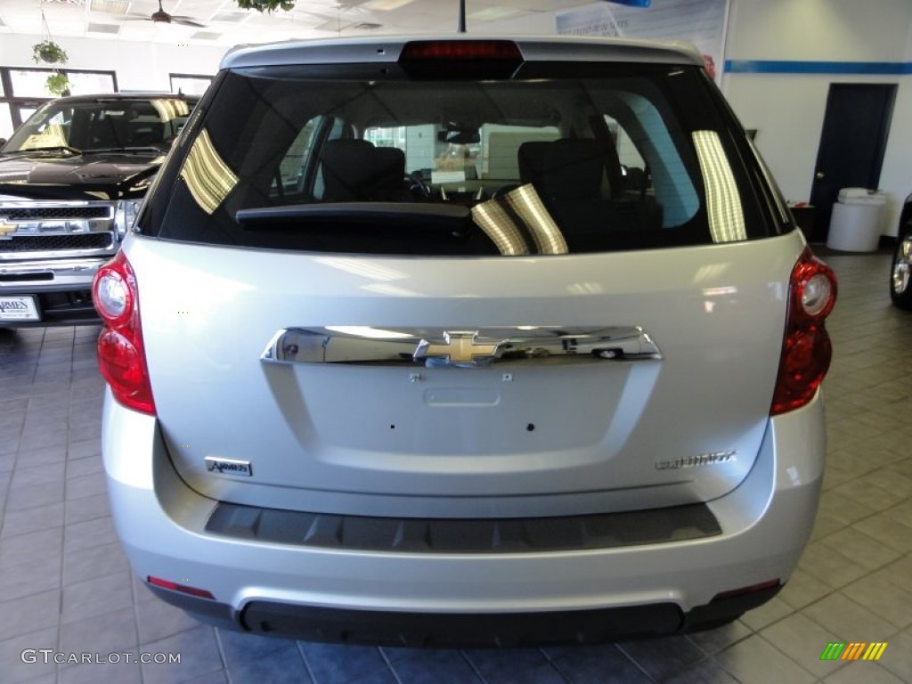 2012 Equinox LS - Silver Ice Metallic / Light Titanium/Jet Black photo #5