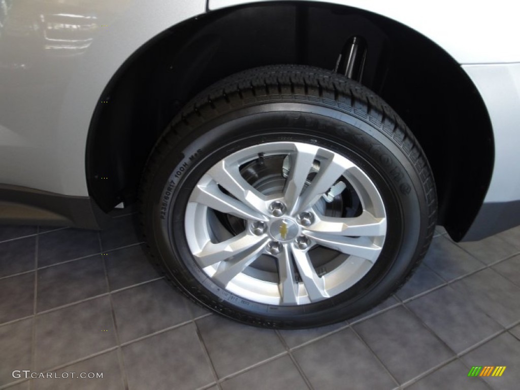 2012 Equinox LS - Silver Ice Metallic / Light Titanium/Jet Black photo #11