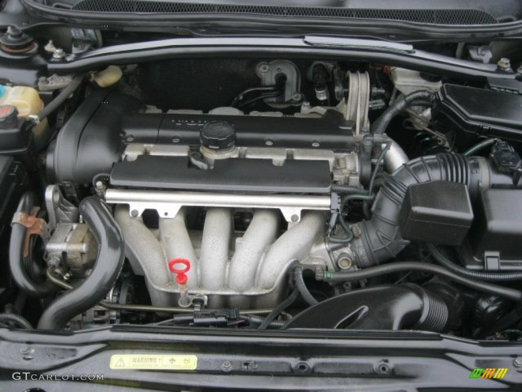 2004 Volvo S60 2.4 2.4 Liter DOHC 20 Valve Inline 5 Cylinder Engine Photo #55579587