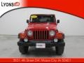 2000 Flame Red Jeep Wrangler Sport 4x4  photo #22