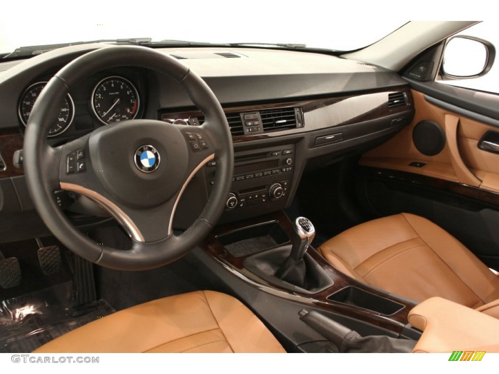 2011 3 Series 328i Coupe - Deep Sea Blue Metallic / Saddle Brown Dakota Leather photo #8