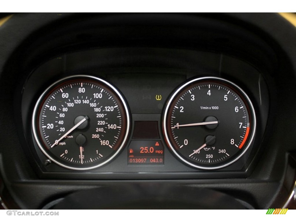 2011 BMW 3 Series 328i Coupe Gauges Photo #55580178