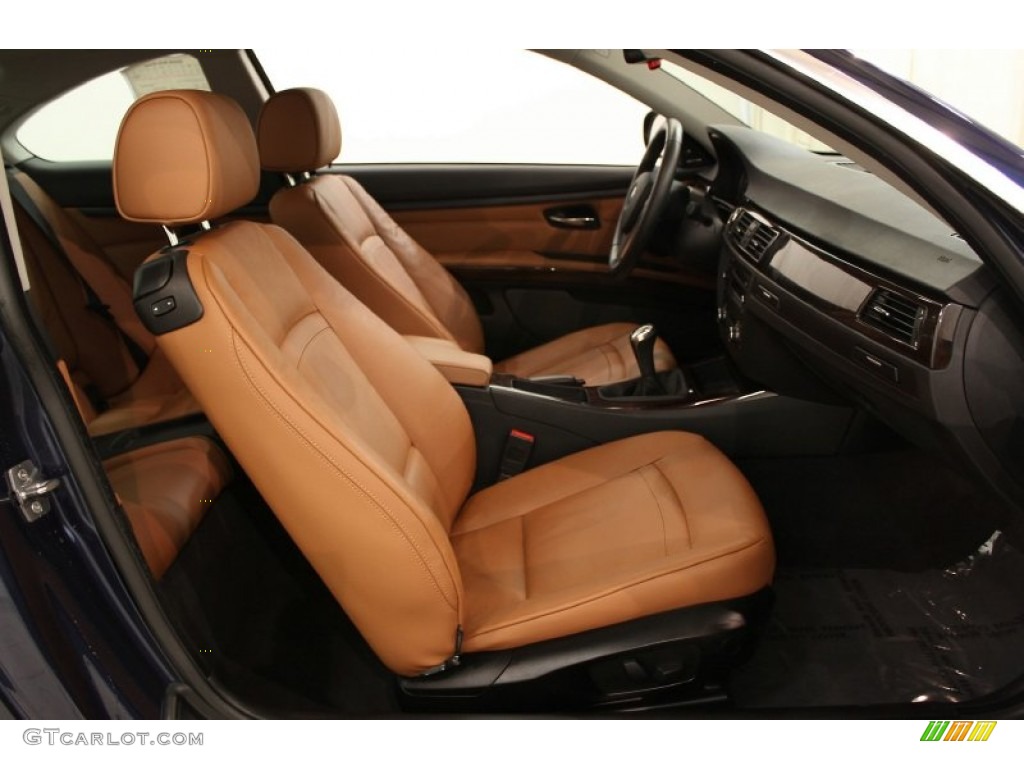 2011 3 Series 328i Coupe - Deep Sea Blue Metallic / Saddle Brown Dakota Leather photo #12