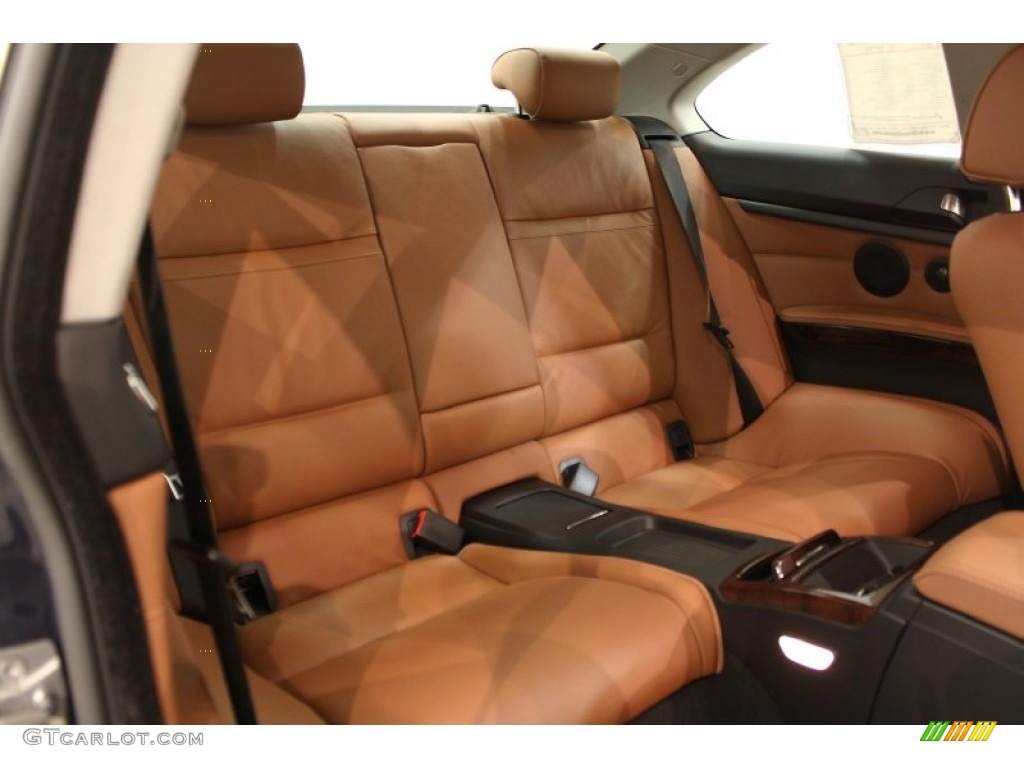 2011 3 Series 328i Coupe - Deep Sea Blue Metallic / Saddle Brown Dakota Leather photo #14