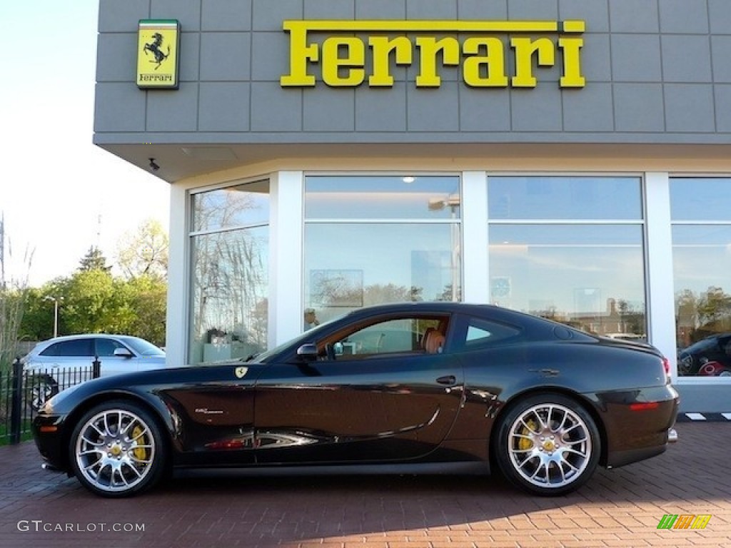 Nero Daytona (Black Metallic) 2008 Ferrari 612 Scaglietti Standard 612 Scaglietti Model Exterior Photo #55580802