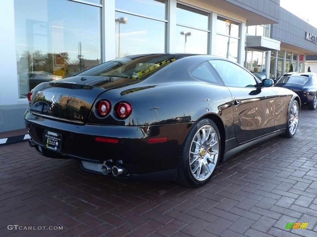 Nero Daytona (Black Metallic) 2008 Ferrari 612 Scaglietti Standard 612 Scaglietti Model Exterior Photo #55580847