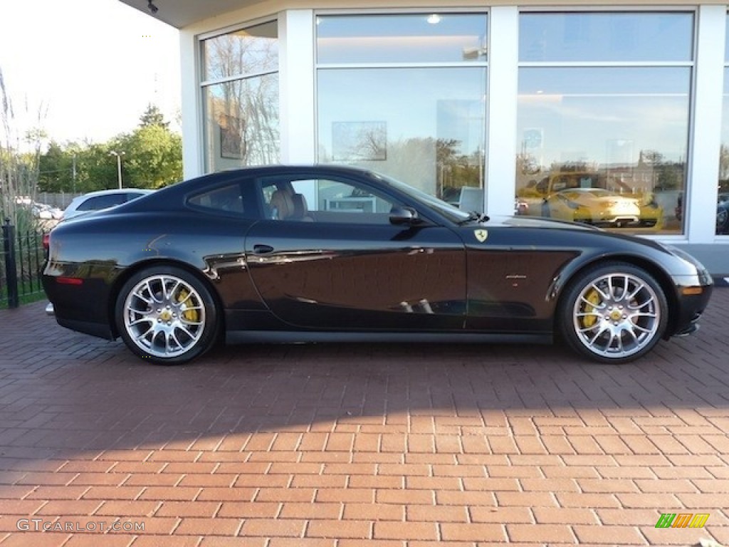 Nero Daytona (Black Metallic) 2008 Ferrari 612 Scaglietti Standard 612 Scaglietti Model Exterior Photo #55580856