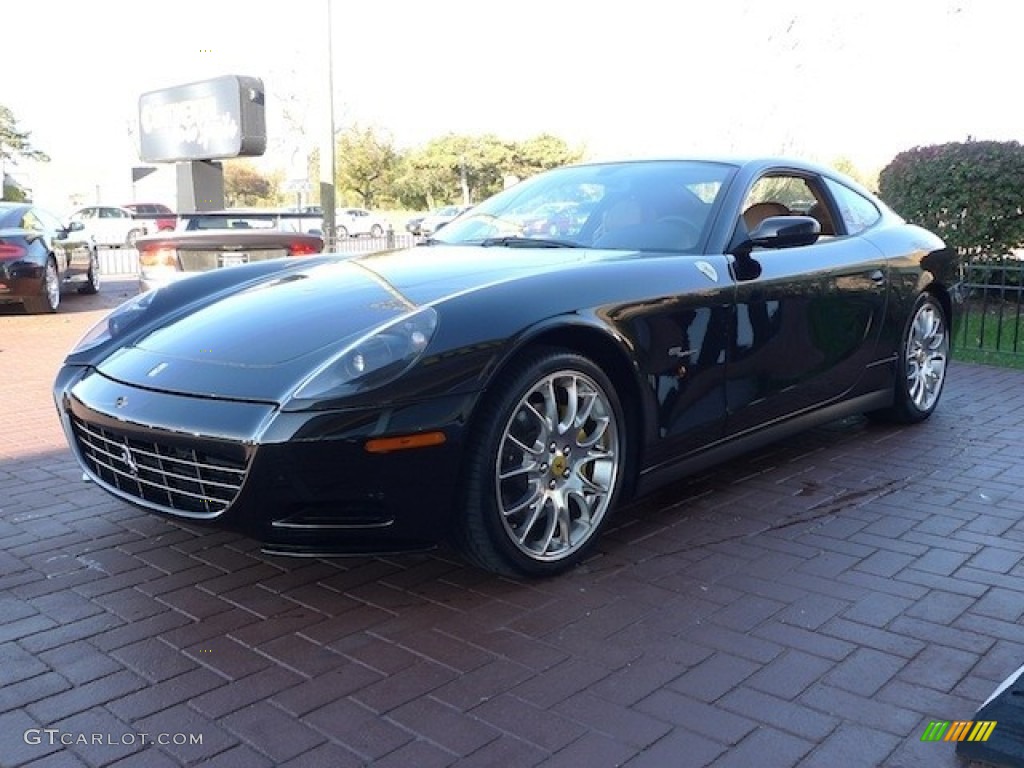 Nero Daytona (Black Metallic) 2008 Ferrari 612 Scaglietti Standard 612 Scaglietti Model Exterior Photo #55580874