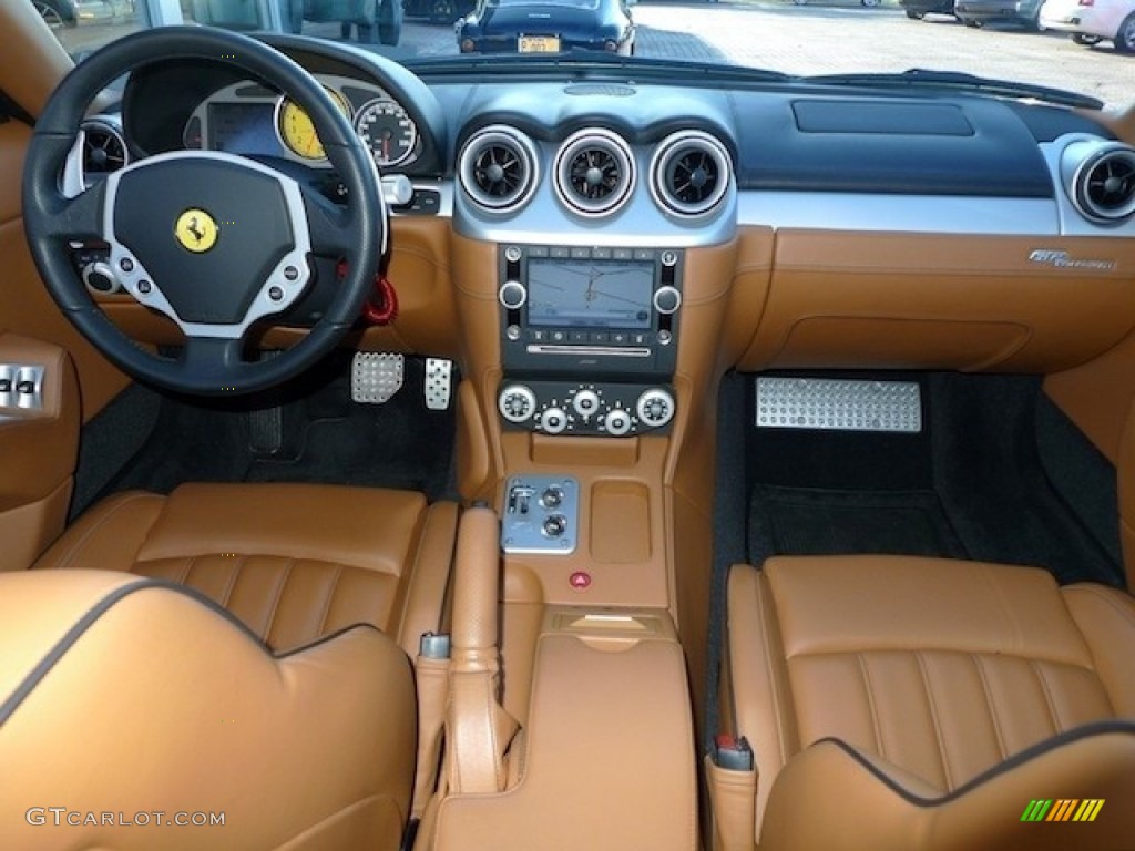 2008 Ferrari 612 Scaglietti Standard 612 Scaglietti Model Cuoio Dashboard Photo #55580982