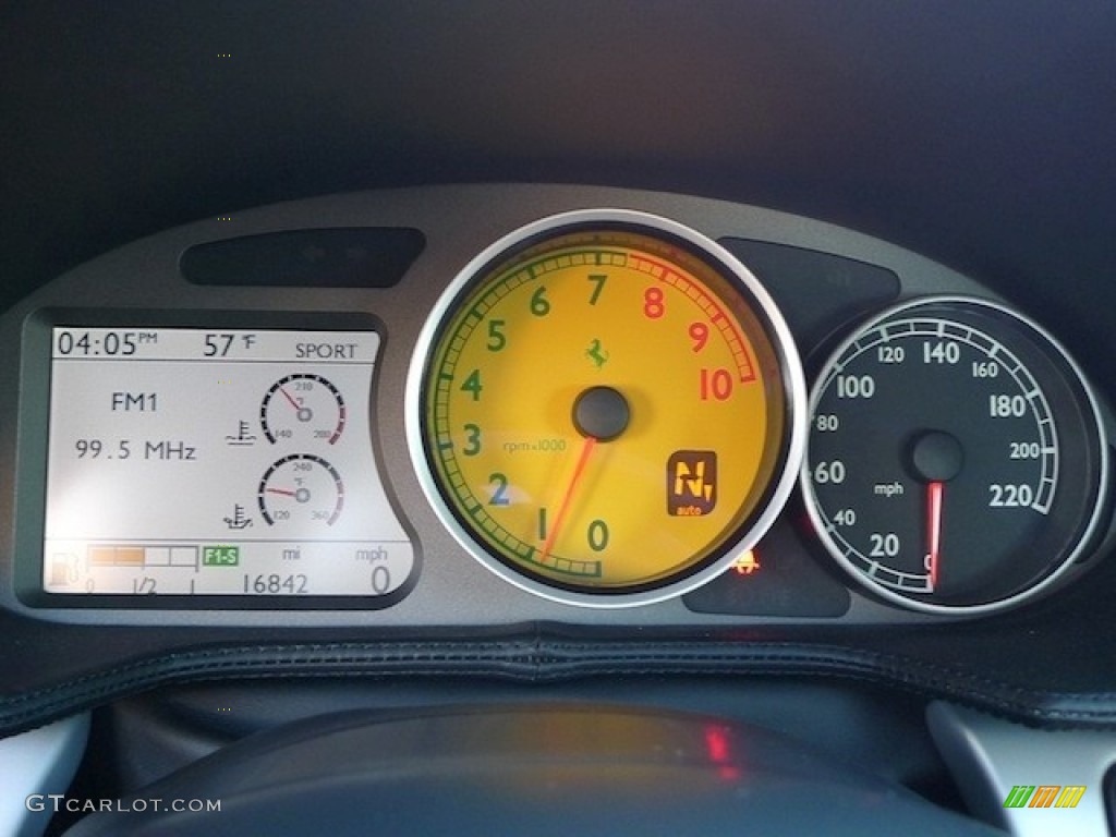 2008 Ferrari 612 Scaglietti Standard 612 Scaglietti Model Gauges Photo #55581000
