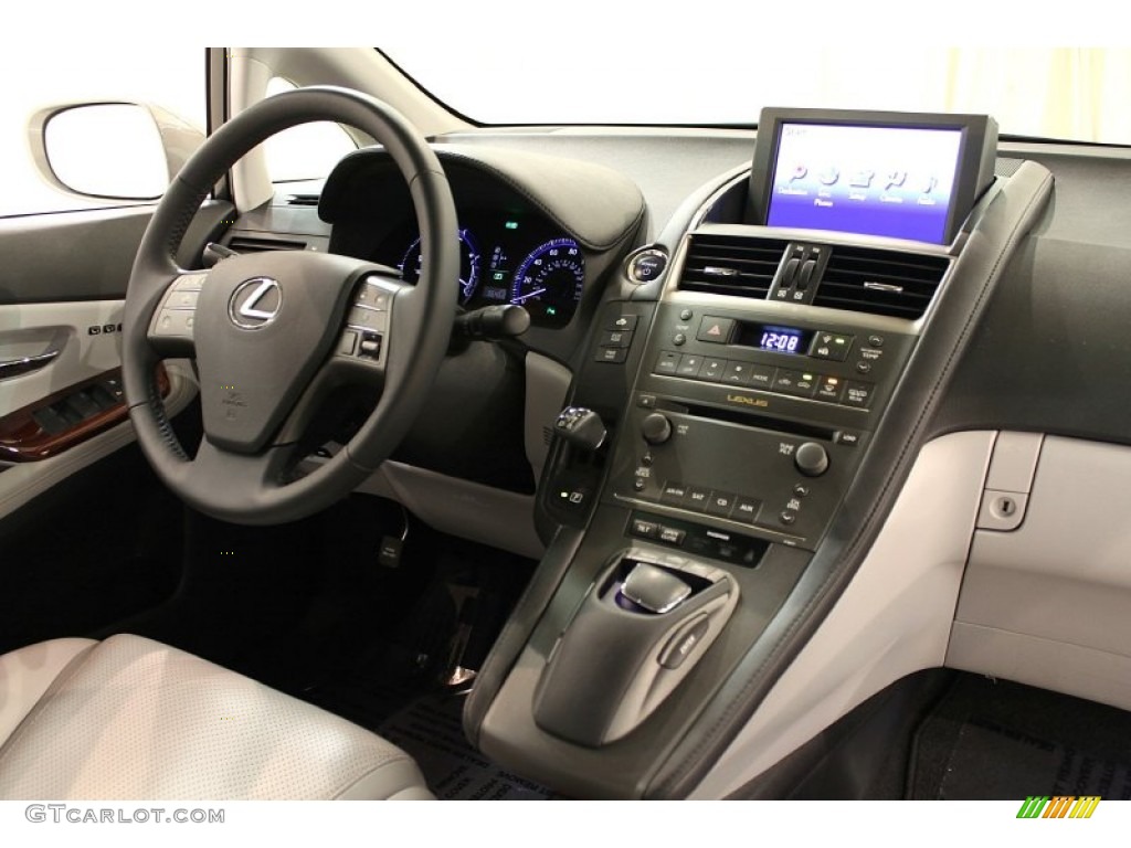 2010 Lexus HS 250h Hybrid Premium Gray Dashboard Photo #55582228