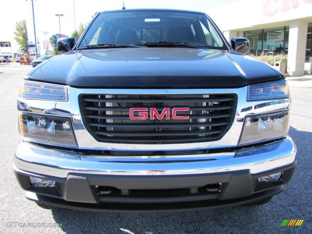 Onyx Black 2012 GMC Canyon SLE Crew Cab Exterior Photo #55582258