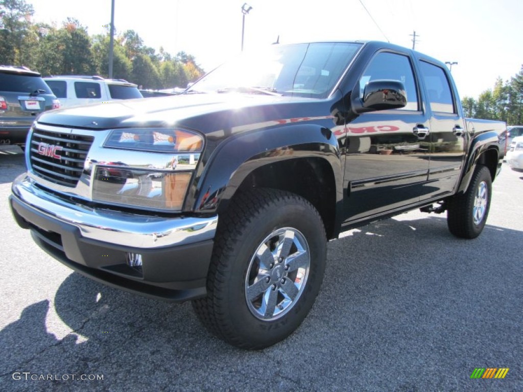 Onyx Black 2012 GMC Canyon SLE Crew Cab Exterior Photo #55582264