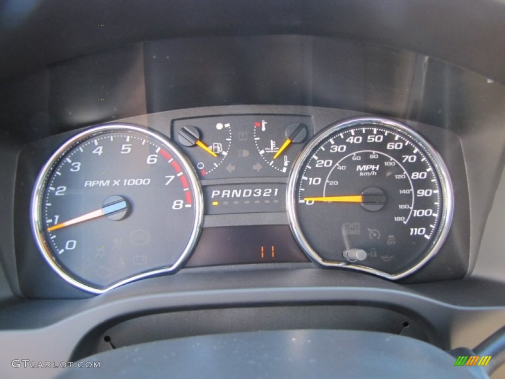 2012 GMC Canyon SLE Crew Cab Gauges Photo #55582348