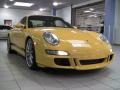 2006 Speed Yellow Porsche 911 Carrera S Coupe  photo #3