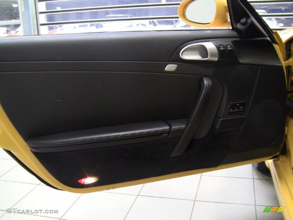 2006 Porsche 911 Carrera S Coupe Black Door Panel Photo #55582519