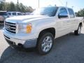 2012 White Diamond Tricoat GMC Sierra 1500 SLT Crew Cab 4x4  photo #3