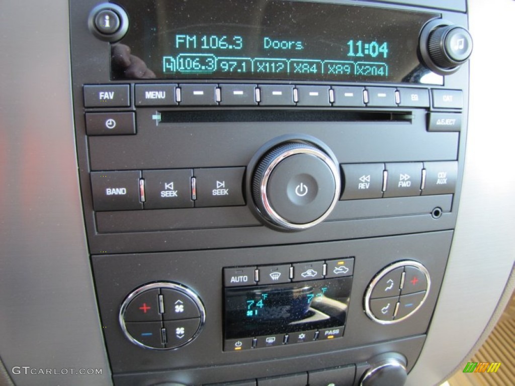 2012 GMC Sierra 1500 SLT Crew Cab 4x4 Audio System Photo #55582603