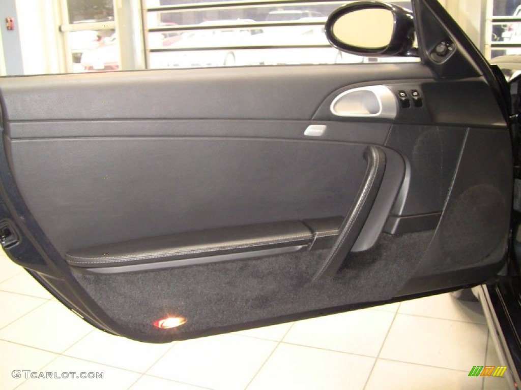 2005 Porsche 911 Carrera Coupe Black Door Panel Photo #55582885