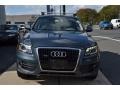 2009 Meteor Gray Pearl Effect Audi Q5 3.2 Premium quattro  photo #2