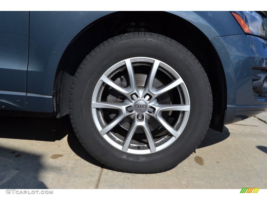 2009 Q5 3.2 Premium quattro - Meteor Gray Pearl Effect / Light Gray photo #7