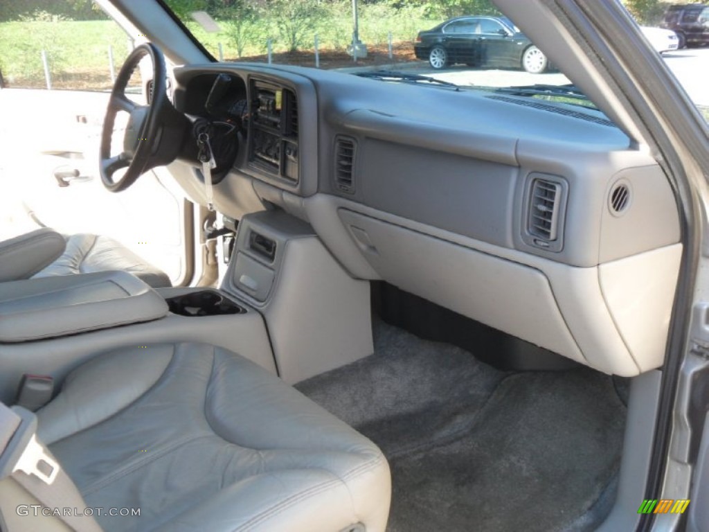 2001 Yukon SLT 4x4 - Pewter Metallic / Neutral Tan/Shale photo #21