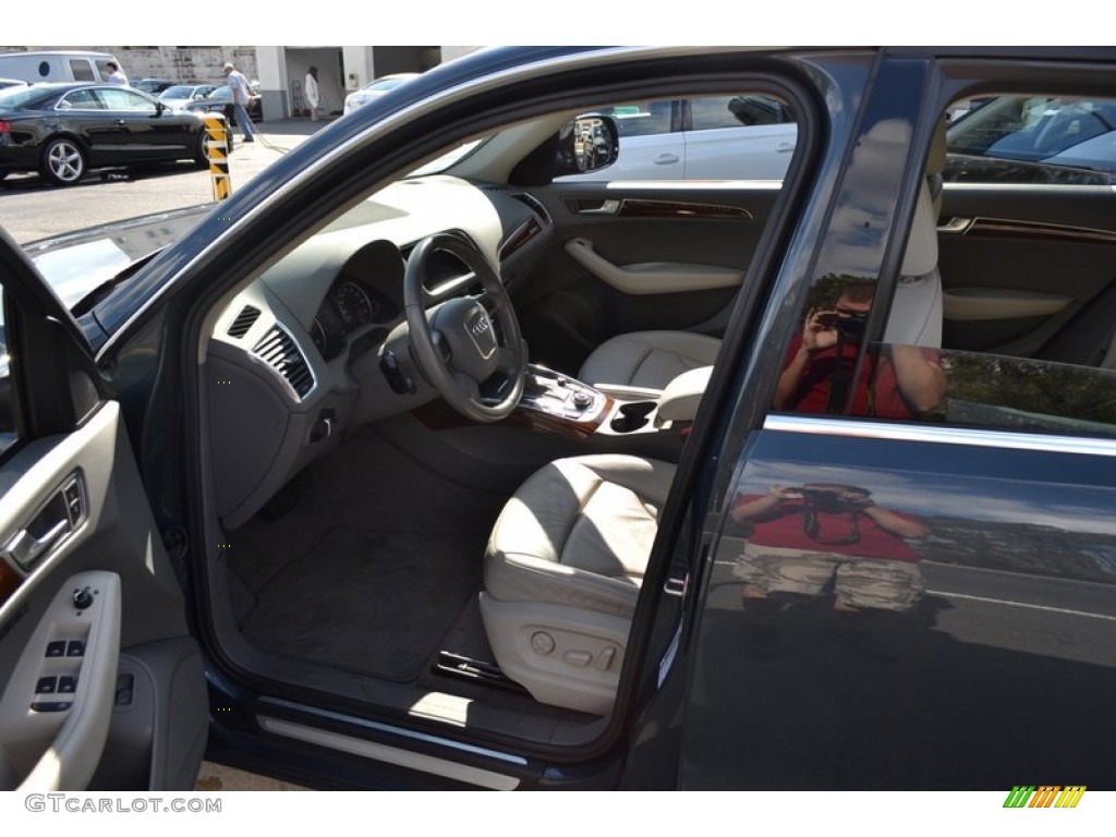 2009 Q5 3.2 Premium quattro - Meteor Gray Pearl Effect / Light Gray photo #10