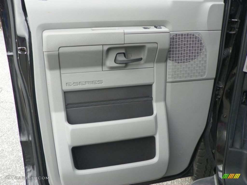 2011 Ford E Series Van E350 XLT Extended Passenger Medium Flint Door Panel Photo #55583545