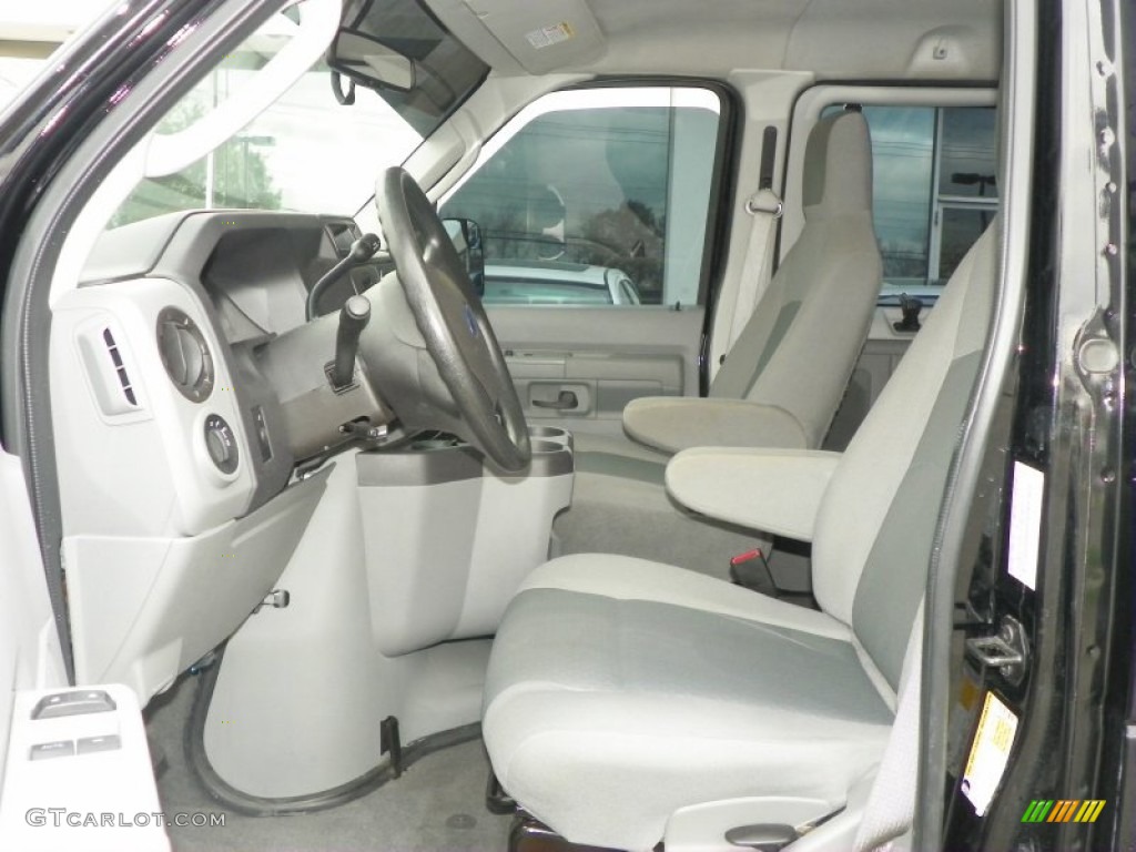 Medium Flint Interior 2011 Ford E Series Van E350 XLT Extended Passenger Photo #55583551