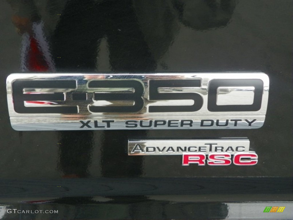 2011 Ford E Series Van E350 XLT Extended Passenger Marks and Logos Photo #55583557