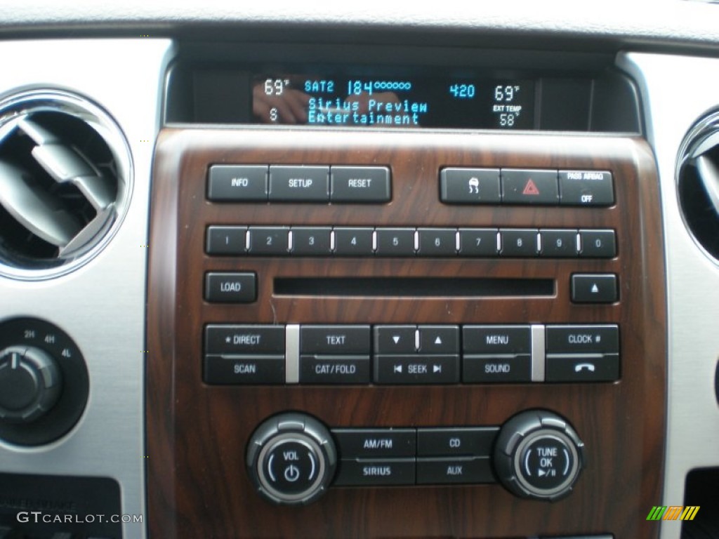2010 F150 Platinum SuperCrew 4x4 - Red Candy Metallic / Medium Stone Leather/Sienna Brown photo #15