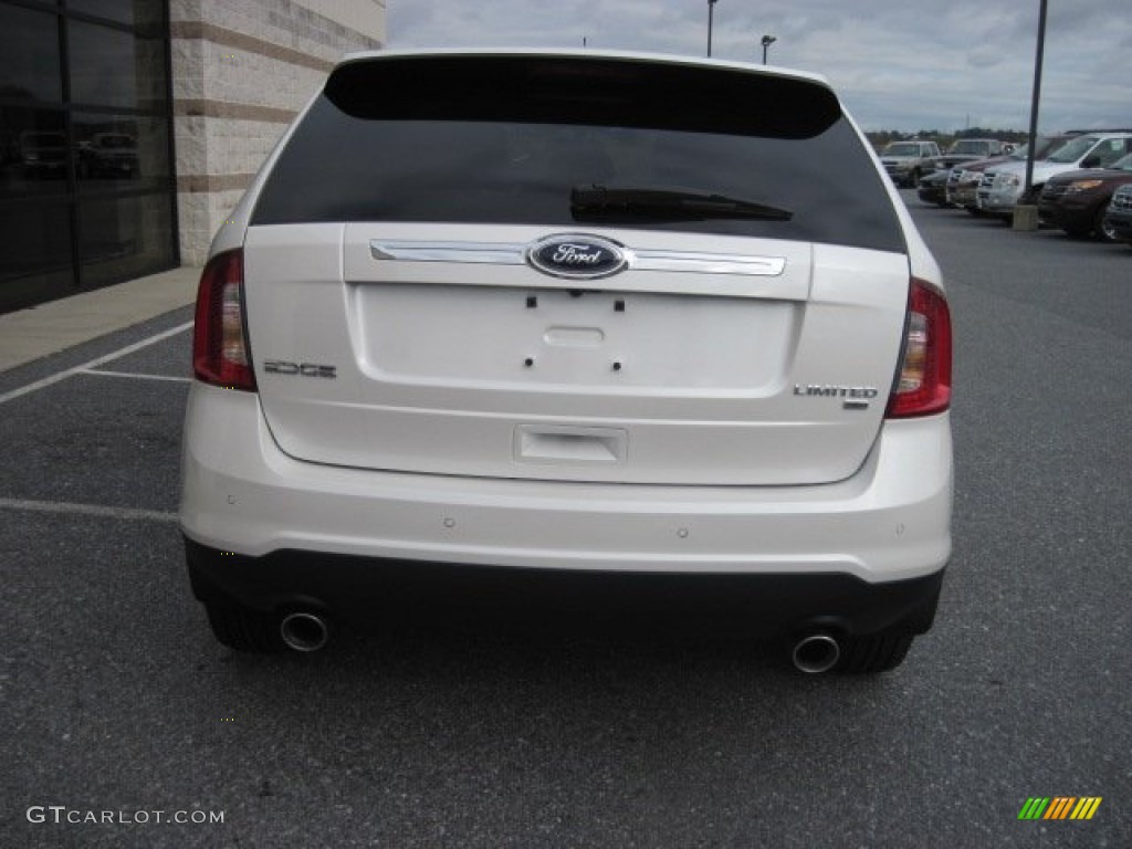 2012 Edge Limited AWD - White Platinum Metallic Tri-Coat / Medium Light Stone photo #4