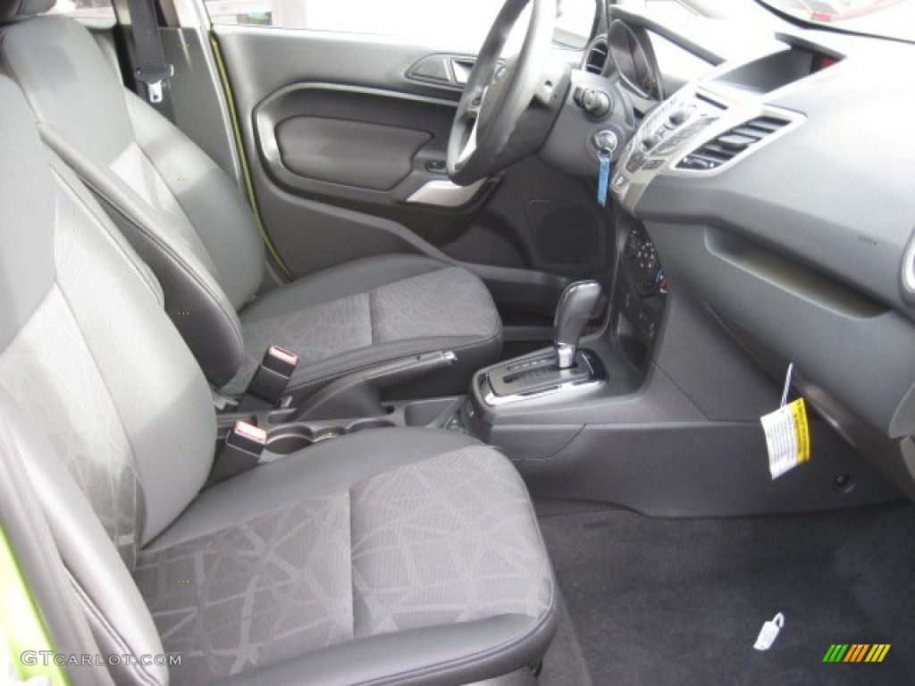 Charcoal Black Interior 2012 Ford Fiesta SE Hatchback Photo #55584013