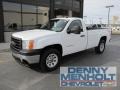 2008 Summit White GMC Sierra 1500 Regular Cab 4x4  photo #1