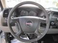 Dark Titanium 2008 GMC Sierra 1500 Regular Cab 4x4 Steering Wheel