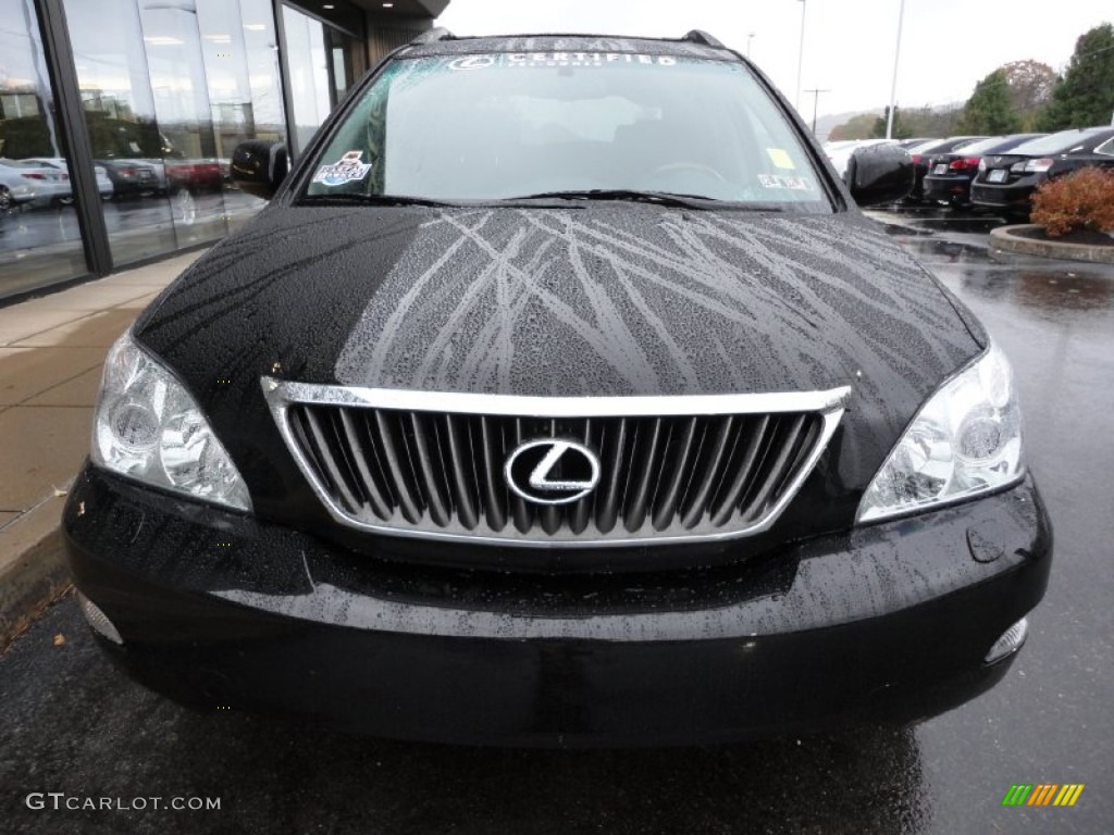 2009 RX 350 AWD - Obsidian Black / Black photo #6