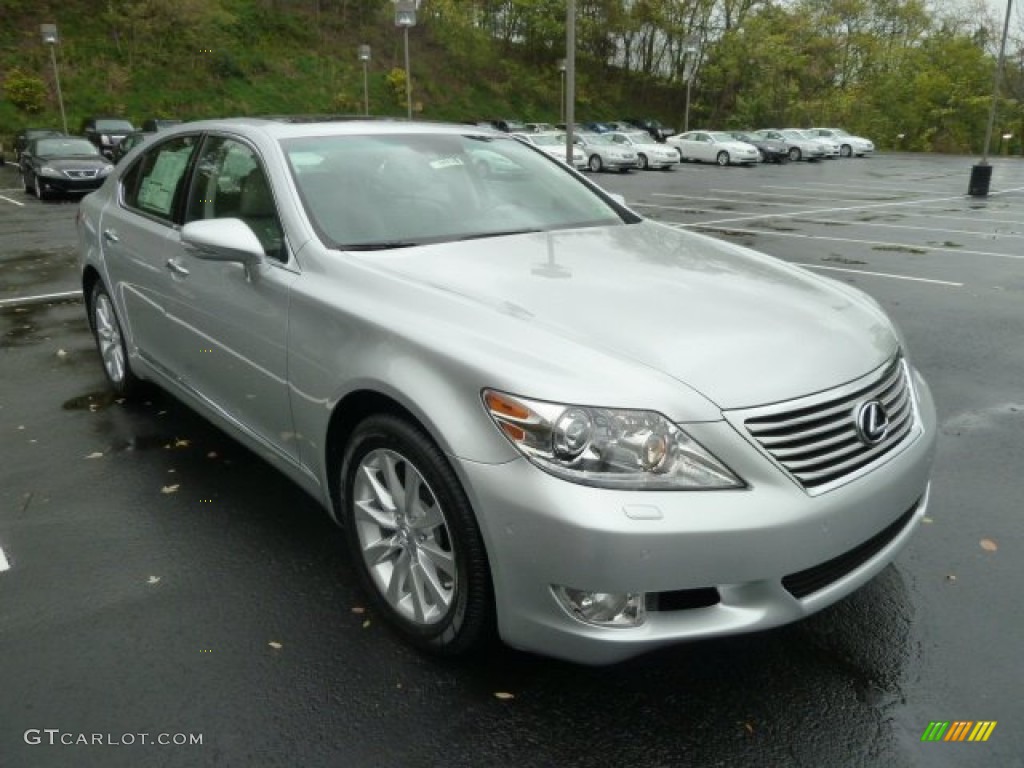 Mercury Silver Metallic 2012 Lexus LS 460 AWD Exterior Photo #55585300