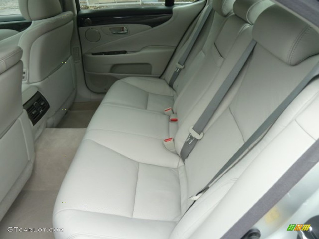 Light Gray/Dark Gray Birds-Eye Maple Interior 2012 Lexus LS 460 AWD Photo #55585318