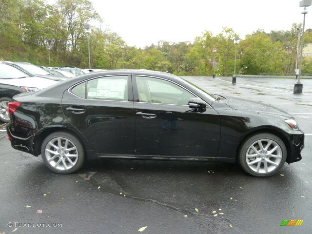 Obsidian Black 2012 Lexus IS 250 AWD Exterior Photo #55585396