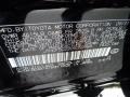 212: Obsidian Black 2012 Lexus IS 250 AWD Color Code