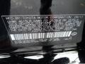 212: Obsidian Black 2012 Lexus IS 250 AWD Color Code