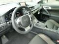 Black 2012 Lexus CT 200h Hybrid Premium Interior Color