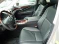 Black/Medium Brown Walnut Interior Photo for 2012 Lexus LS #55586029