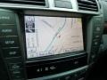 2012 Lexus LS Black/Medium Brown Walnut Interior Navigation Photo