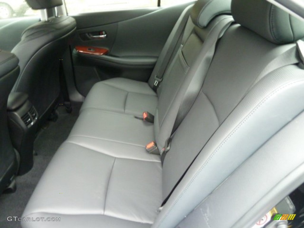 2011 HS 250h Hybrid Premium - Obsidian Black / Black/Brown Walnut photo #11