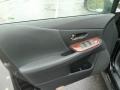 2011 Lexus HS Black/Brown Walnut Interior Door Panel Photo